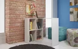 Стол компьютерный Manhattan Comfort Стол-стеллаж Taranto 2,0 bc 42-06 white
