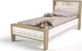 Кровать ABC-KING Mix ocean №1 cream 190х90