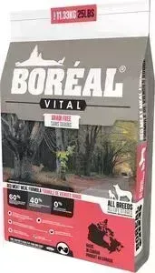 Сухой корм Boreal Vital для собак всех пород с красным мясом 11,33кг
