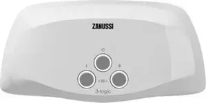 Водонагреватель проточный электрический ZANUSSI 3-logic 6,5 TS (душ+кран)