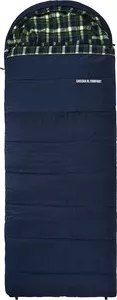Фото №0 Спальный мешок TREK PLANET Chelsea XL Comfort, широкий с фланелью, правая молния, цвет- черный
