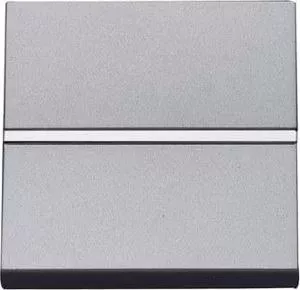 Выключатель ABB одноклавишный Zenit 16A 250V серебро (2CLA220100N1301)