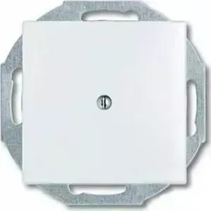 Лицевая панель ABB Basic55 заглушка альпийский белый