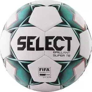 Мяч футбольный Select Brillant Super FIFA TB 810316-004, р.5, бело-зелено-черный