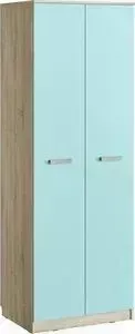 Шкаф для одежды Сильва НМ 013.02-03 акварель дуб сонома/кенди