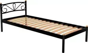 Кровать СТИЛЛМЕТ Нео серый металлик 90x200