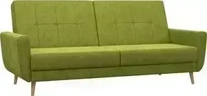 Диван WOODCRAFT Эббер клик-кляк 6 зеленый велюр