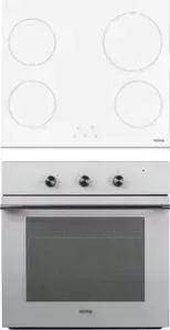 Встраиваемый комплект KORTING HI 64021 BW + OKB 470 CMW