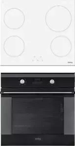 Встраиваемый комплект KORTING HI 64021 BW + OKB 771 CFN