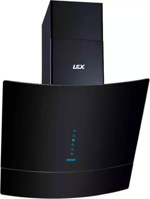 Вытяжка LEX TATA 600 BLACK со стеклом