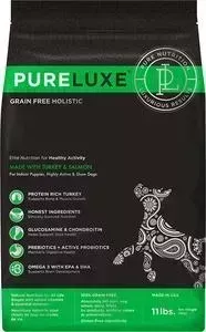 Сухой корм PureLuxe для активных собак с индейкой и лососем 10,89 кг