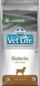 Сухой корм Farmina Vet Life Diabetic для собак с сахарным диабетом 2кг