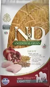 Сухой корм Farmina ND Adult Dog Medium Maxi LG Chicken Pomegranate низкозерновой с курицей и гранатом для собак средних и крупных пород 2,5кг: характе