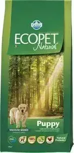 Сухой корм Farmina Ecopet Natural Puppy Medium Breed Chicken с курицей для щенков средних пород 12кг