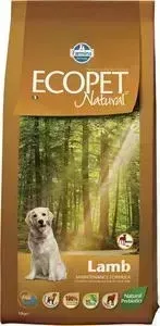 Сухой корм Farmina Ecopet Natural Adult Dog lamb с ягненком для взрослых крупных собак 12кг