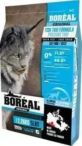 Сухой корм Boreal Original для кошек всех пород с 3 видами рыбы 2,26кг