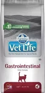 Сухой корм Farmina Vet Life Gastrointestinal Feline диета при нарушениях пищеварения для кошек 10кг
