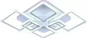 Светодиодная люстра Profit Light 8850/6 WHT RGB