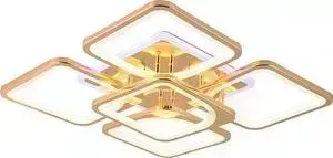 Светодиодная люстра Profit Light 1537/4+1 FGD (BL+YL)