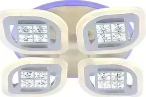 Светодиодная люстра Profit Light 18067/4 B WHT