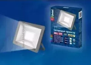 Прожектор светодиодный UNIEL ULF-F15-30W/NW IP65 185-240B Silver