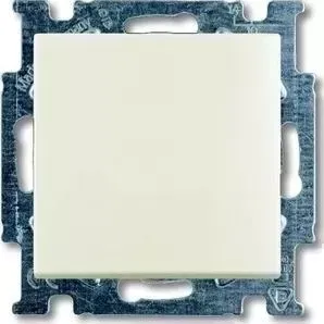 Переключатель ABB одноклавишный Basic55 10A 250V chalet - белый (2CKA001012A2189)