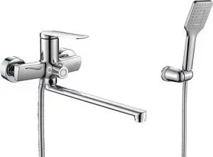Смеситель для ванны Rush Bering с душем, хром (BE5535-51)