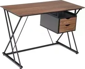 Стол компьютерный TetChair WRX-14 миланский орех/черные ножки