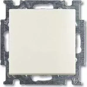 Переключатель ABB двухклавишный Basic55 10A 250V chalet - белый (2CKA001012A2191)