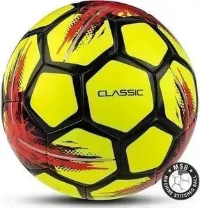 Мяч футбольный Select Classic арт. 815320-551, р.5, 32 пан, ПВХ, маш.сш, желто-красно-черный