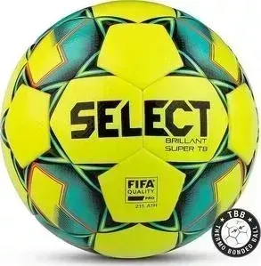 Мяч футбольный Select Brillant Super FIFA TB YELLOW арт. 810316-554,р.5, FIFA, 32п,термосш, жел-зел-черн