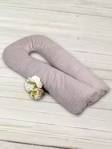 Подушка AmaroBaby для беременных Exclusive Original Collection U - образная 340х35 (Косичка)