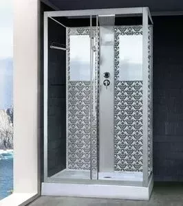Душевая кабина NIAGARA 120x90x210 (NG-7711WBK)