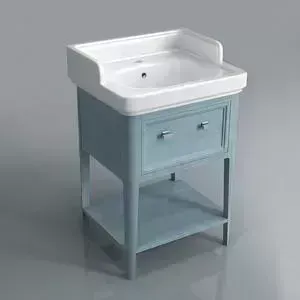 Тумба под раковину Kerama Marazzi Provence 60 напольная, синяя (PR.60\BLU)