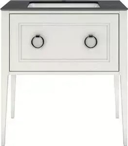Тумба под раковину Kerama Marazzi Plaza Classic 80 напольная, 1 ящик, белая (PL.C.80.1\WHT)