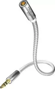 Кабель Inakustik межблочный Premium Extension Audio Cable, 7.5m, 3.5mm jack-3.5mm jack(F)+6,3 jack adapter, 004102075