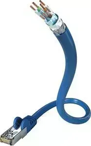Кабель Inakustik видео (TV) Profi CAT7 Ethernet Cable, 5.0 m, S-FTP, AWG 26, 00925005