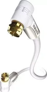 Кабель Inakustik антенный Premium HDTV Antenna, 100 dB, F-Plug 90, 5.0 m, 00426405
