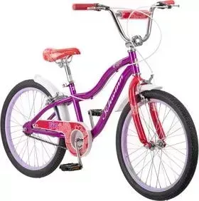 Велосипед Schwinn Elm (2020), колёса 20, цвет фиолетовый