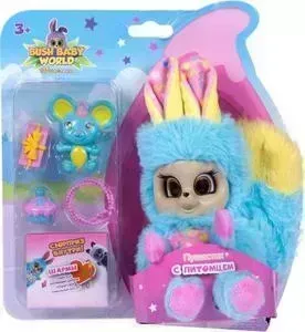 Мягкая игрушка Bush Baby Пушастик Баббл с питомцем и аксессуарами Т16324