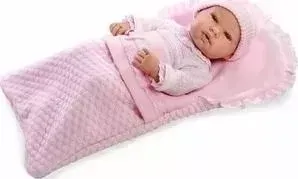 Пупс Arias Elegance Real Baby 42 см в конверте в одежде с соской Т11098