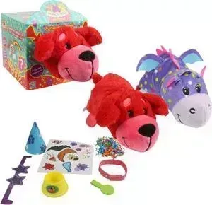 Мягкая игрушка 1TOY Вывернушка-Сюрприз Красный сеттер Т13643