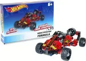 Конструктор 1TOY Hot Wheels Formula 127 деталей Т15402