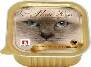 Консервы Зоогурман МуррКисс Курочка с потрошками для взрослых кошек 100г