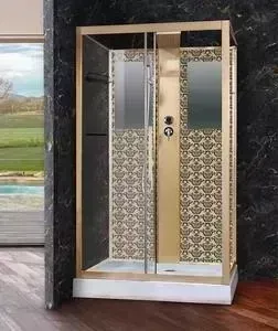 Душевая кабина NIAGARA 120x90x210 (NG-7711GBK)
