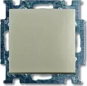 Выключатель ABB одноклавишный Basic55 10A 250V шампань