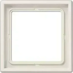 Рамка Jung 1-постовая LS 990 бежевая LS981W