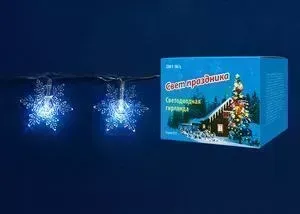 Гирлянда UNIEL ULD-S0700-050/DTA WHITE IP20 SNOWFLAKES-1
