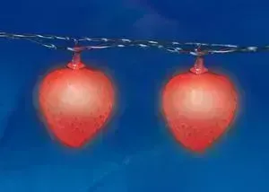 Гирлянда UNIEL на батарейках ULD-S0400-010/STB/2AA RED IP20 STRAWBERRY