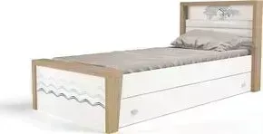 Кровать ABC-KING Mix ocean №3 голубой 160х90
